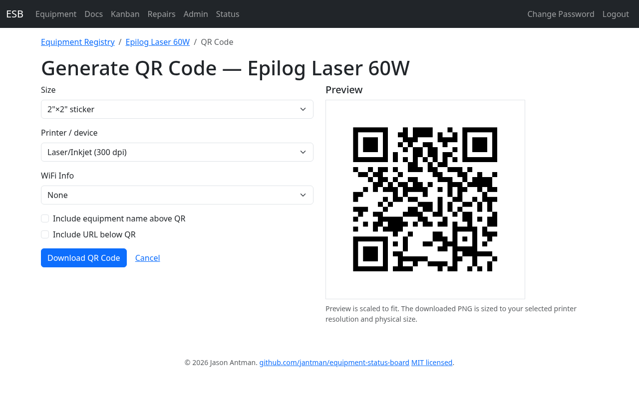 QR Code Generation